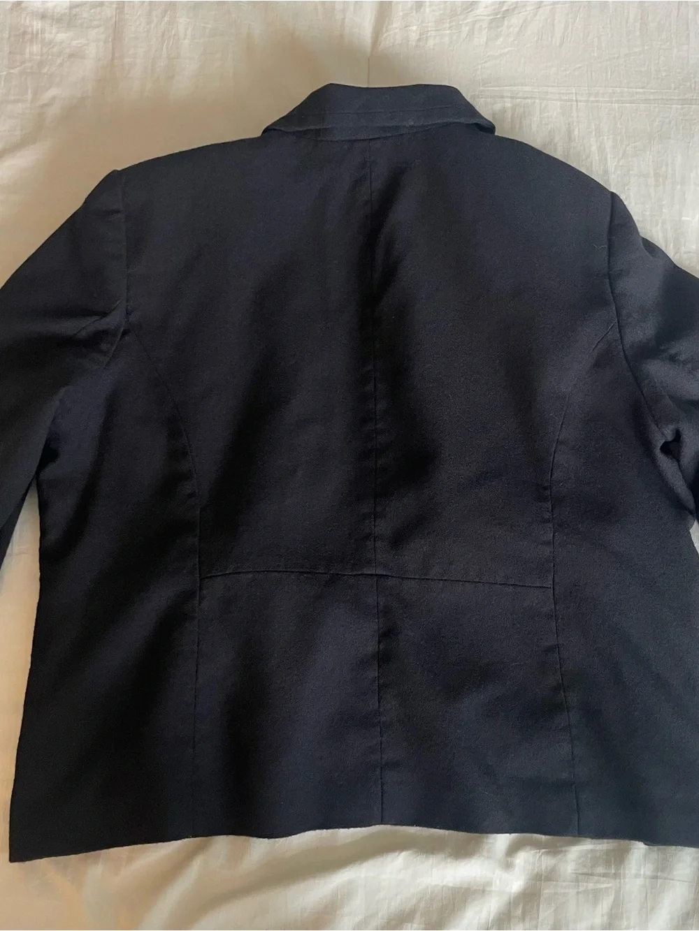 Pendleton Black Virgin Wool Women's Plus Blazer